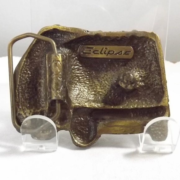 Vintage Distressed Highland Transport Semi Truck Belt Buckle - Picture 5 of 9